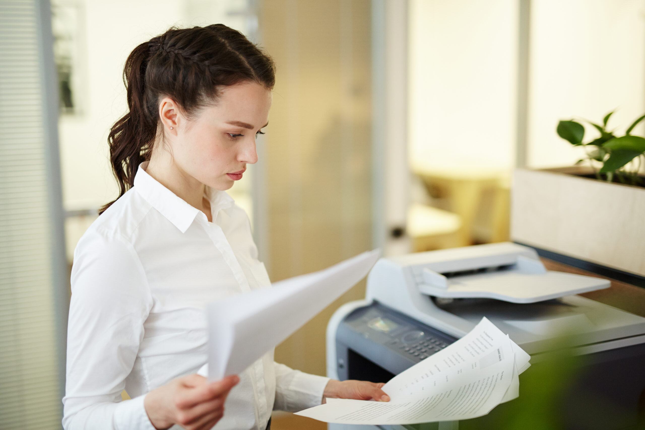 User releasing a secure print job from cloud